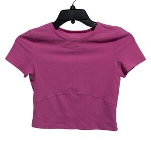 Aritzia Golden Crop Top M